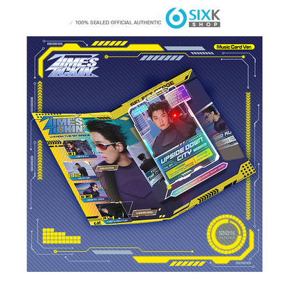 U-KNOW THE 1ST SINGLE ALBUM [Times Tickin] Music Card Ver. (6KSHOP Exclusive Benefit)