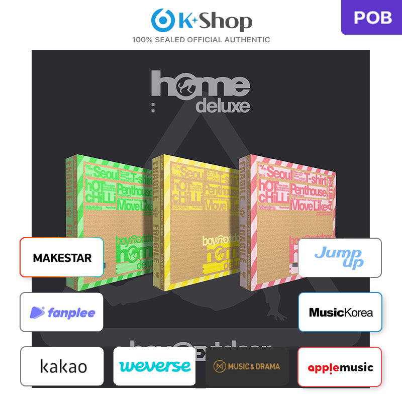 BOYNEXTDOOR 1st Studio Album Repackage [HOME DELUXE] Standard Ver. (Online Benefit)