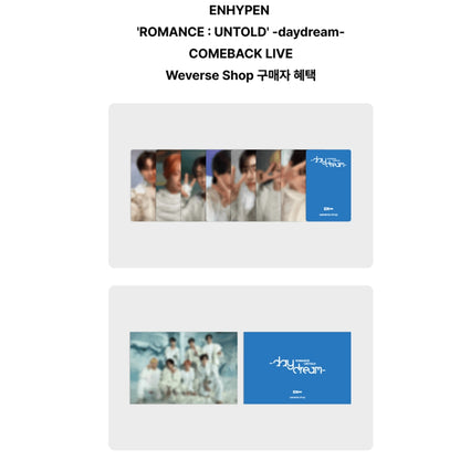 [COMEBACK LIVE] ENHYPEN  ROMANCE : UNTOLD -daydream- (JAPAN Edition)