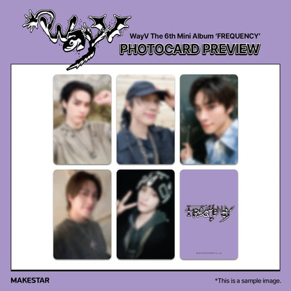 WayV 6th mini album [FREQUENCY] Photobook Ver (+Online Benefit)