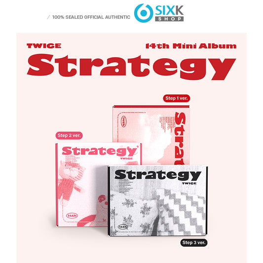 [CHINA/MK特典指定] TWICE 14th mini Album [STRATEGY]  (+Online Benefit)