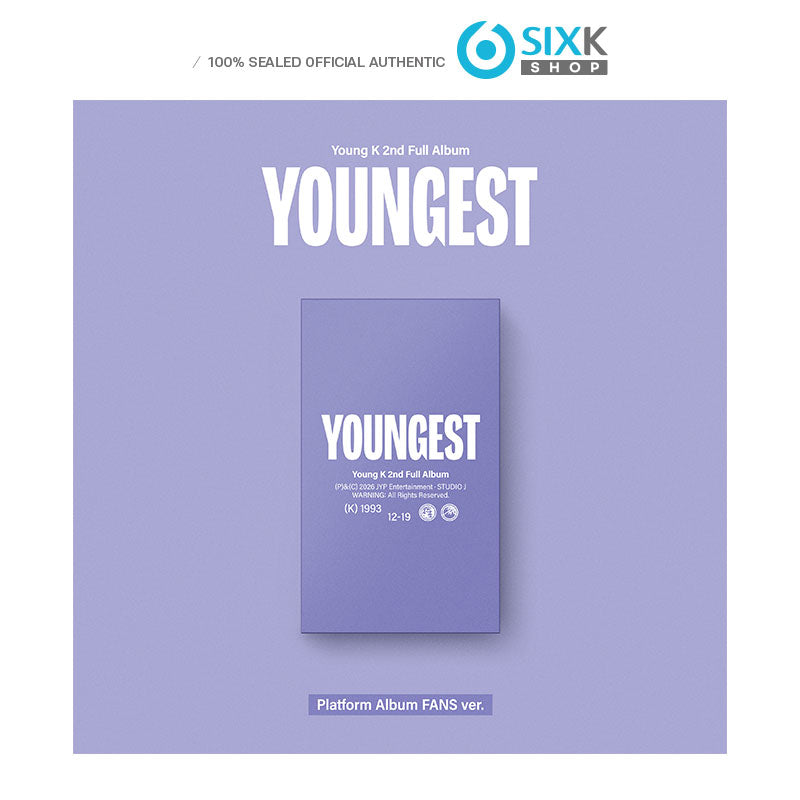 Young K (DAY6) – THE 2ND FULL ALBUM [YOUNGEST] Platform Album FANS Ver.