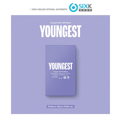 Young K (DAY6) – THE 2ND FULL ALBUM [YOUNGEST] Platform Album FANS Ver.