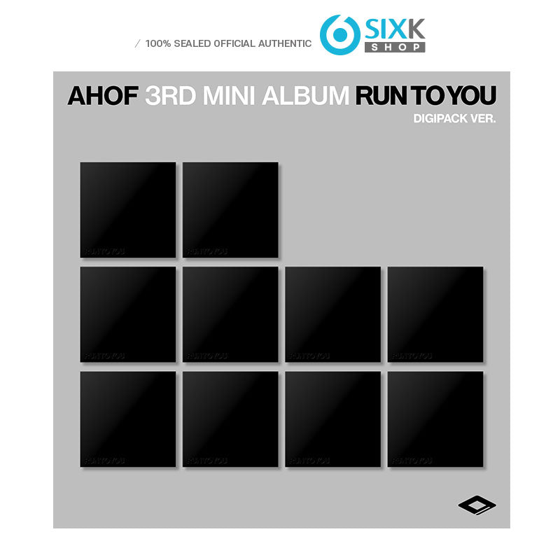 AHOF 3RD MINI ALBUM [RUN TO YOU] DIGIPACK Ver.