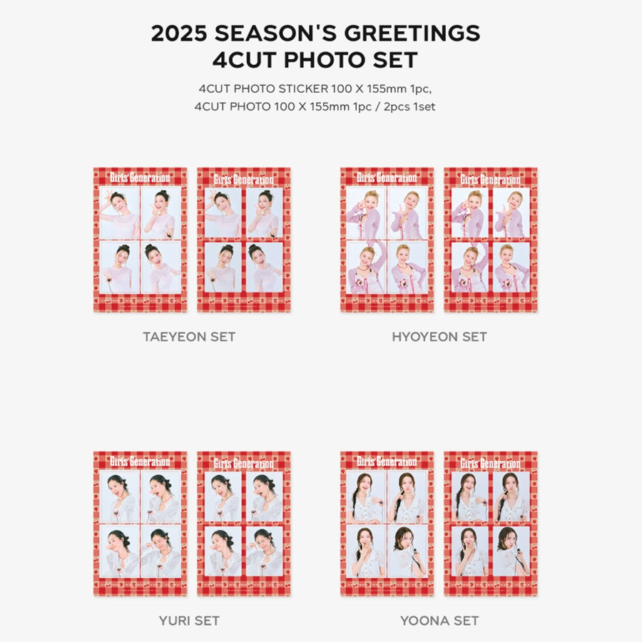 GIRLS GENERATION - 2025 SM ARTIST SEASON’S GREETINGS MD