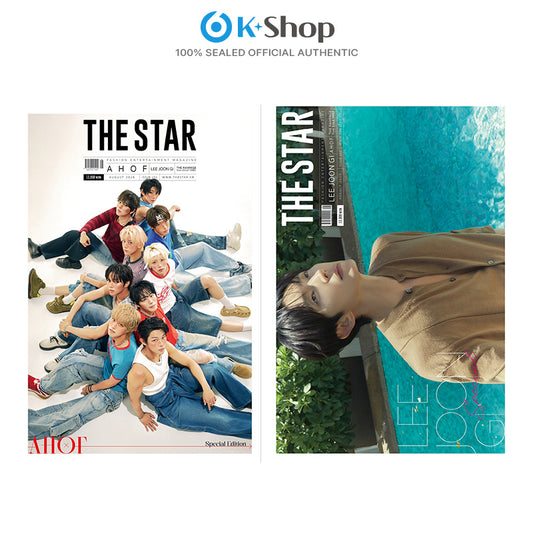THE STAR - LEE JOON GI,AHOF DOUBLE-SIDED COVER [AUG ISSUE 2026] (Online Benefit)(AHOF X SIXKSHOP MIIM COLLECTION CARD)