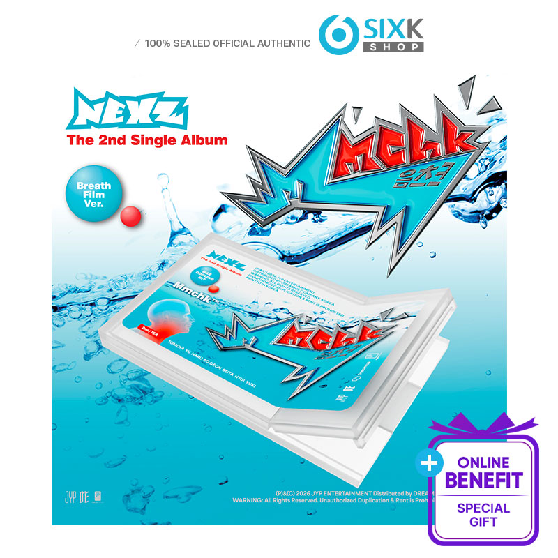 NEXZ - 2nd Single Album [Mmchk] Breath Film Ver. (Online Benefit )