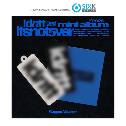 IDNTT -  3RD MINI ALBUM [itsnotover] (Wappen Album)