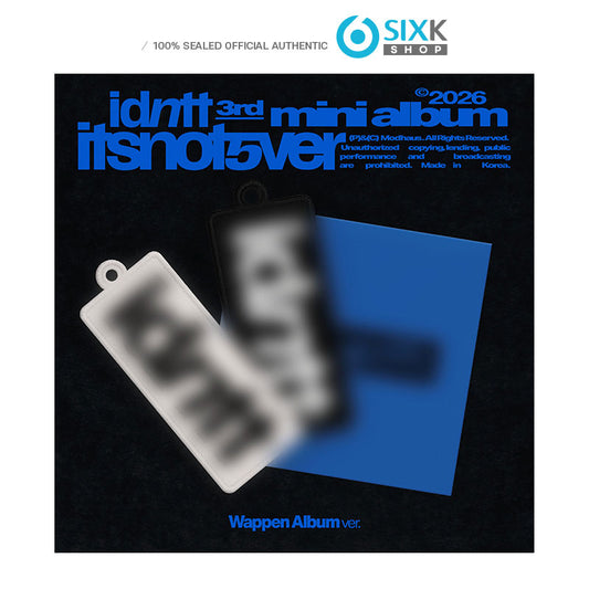 IDNTT -  3RD MINI ALBUM [itsnotover] (Wappen Album)