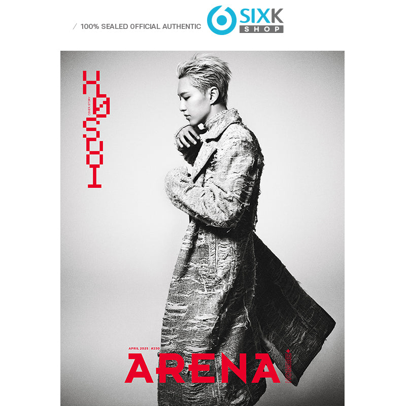 ARENA HOMME+ [Apr issue 2025] HOSHI(SEVENTEEN) COVER (+Translation)