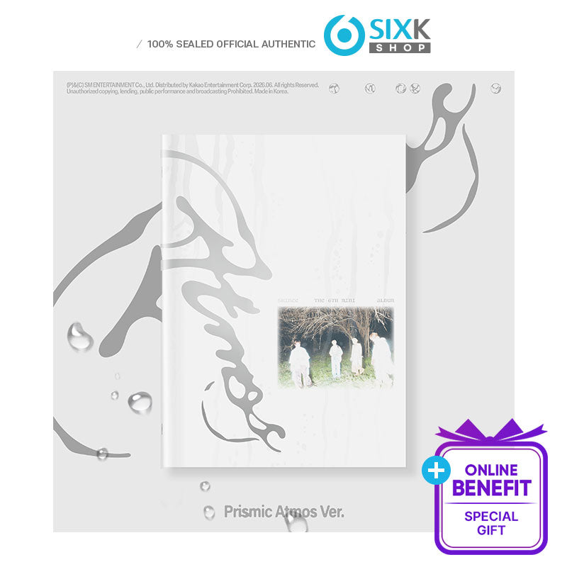 SHINee - 6th Mini Album [Atmos] PrIsmIc Atmos Ver. (Online Benefit)