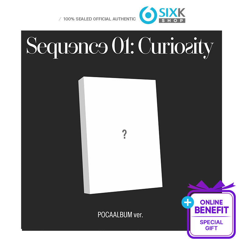 AND2BLE - DEBUT 1ST MINI ALBUM [Sequence 01 : Curiosity] POCAALBUM Ver. (Online Benefit)