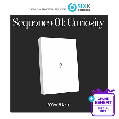AND2BLE - DEBUT 1ST MINI ALBUM [Sequence 01 : Curiosity] POCAALBUM Ver. (Online Benefit)