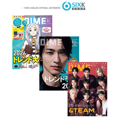 DIME JAPAN - Yokohama Ryusei, and TEAM Cover [FEB/MAR ISSUE 2026]