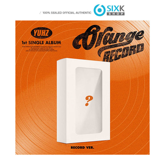 YUHZ - 1ST SINGLE ALBUM [Orange Record] Kiwee Album (Record ver.)