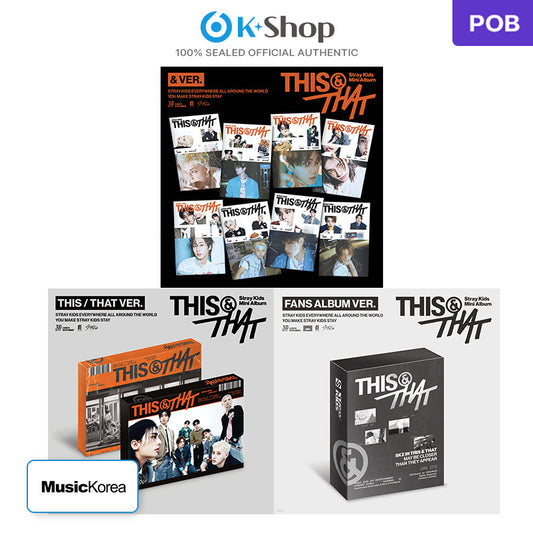 Stray Kids - Mini Album [THIS & THAT] (POB MUSIC KOREA MEMBER CHOICE)