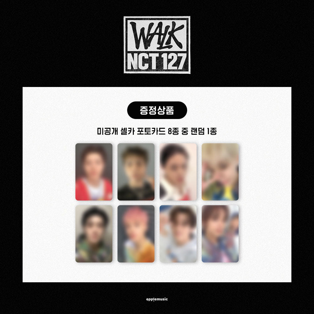[Pre-Order] NCT 127 6th Album [WALK] (WALK ver)(+Online Benefit)