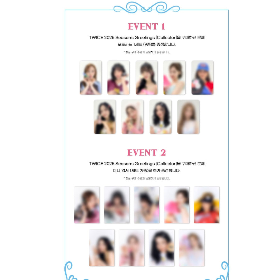 TWICE 2025 Season's Greetings [Collector](+Online Benefit)