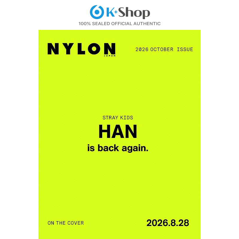 NYLON JAPAN - HAN (Stray Kids) COVER [OCT ISSUE 2026]