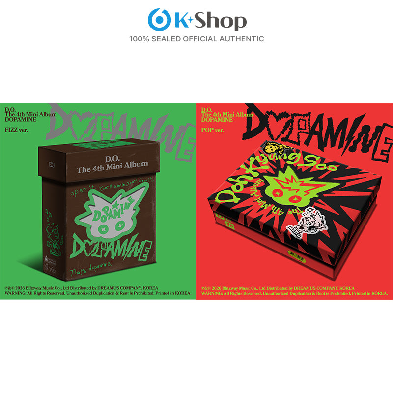 DOH KYUNG SOO(D.O.) - The 4th Mini Album [DOPAMINE] Standard Ver.