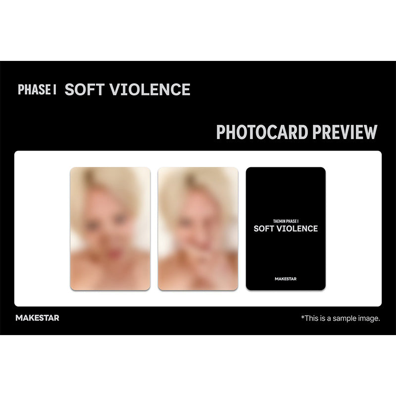 TAEMIN PHASE I : [Soft Violence]  Photobook Ver. (Online Benefit)