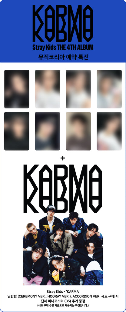 Stray Kids the 4th Album [KARMA] (COMPACT Ver.) (Online Benefit)