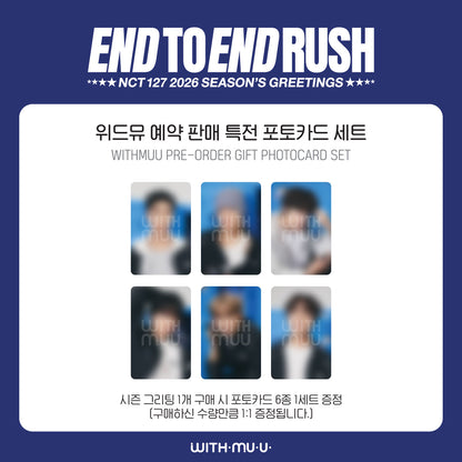 2026 SM ARTIST SEASON’S GREETINGS NCT 127 (Online Benefit)