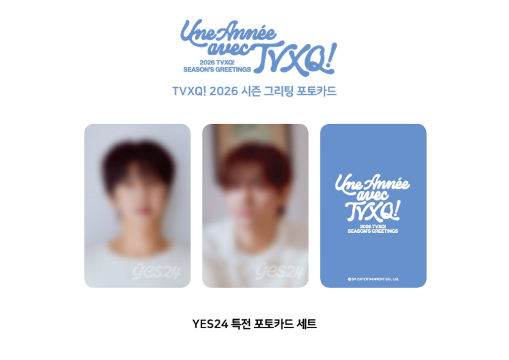 2026 SM ARTIST SEASON’S GREETINGS TVXQ (Online Benefit)