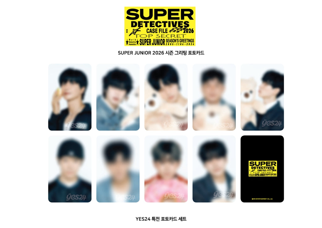 2026 SM ARTIST SEASON’S GREETINGS SUPER JUNIOR (Online Benefit)