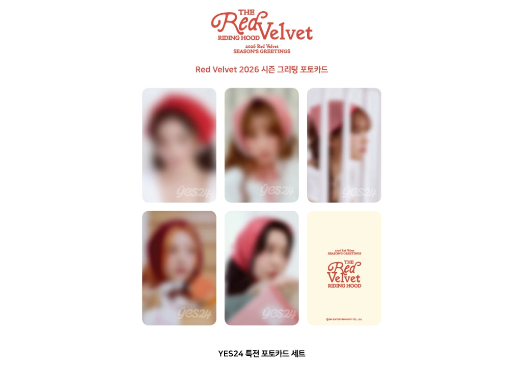 2026 SM ARTIST SEASON’S GREETINGS RED VELVET (Online Benefit)
