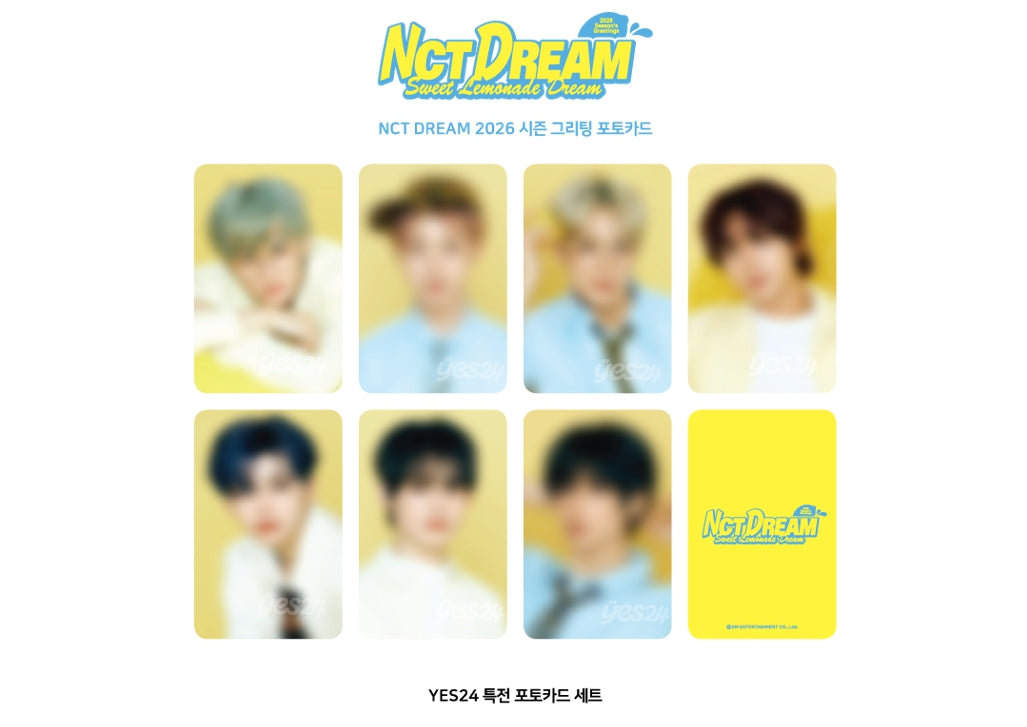 2026 SM ARTIST SEASON’S GREETINGS NCT DREAM (Online Benefit)