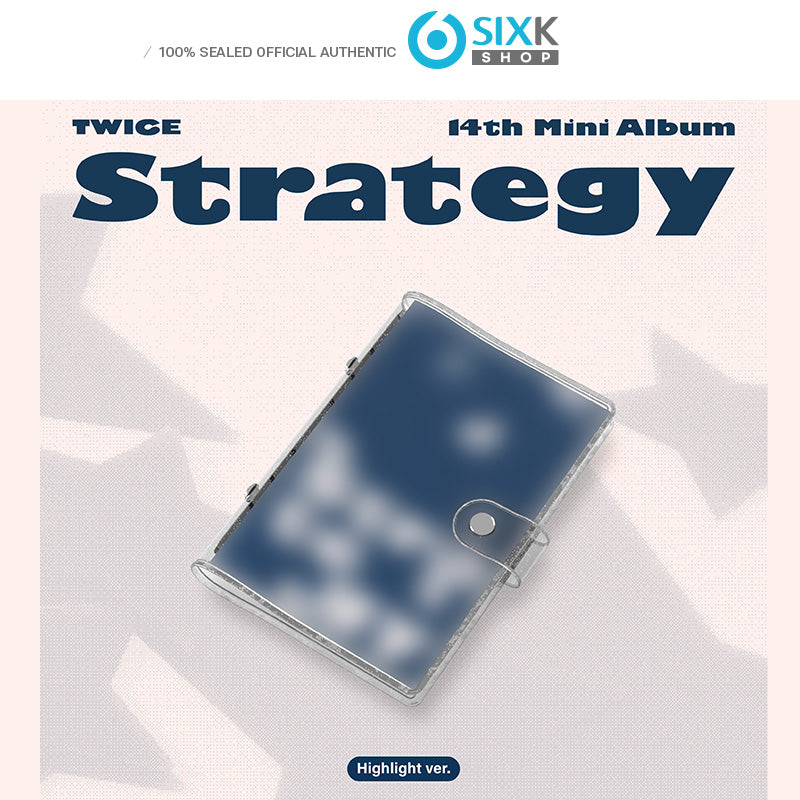 TWICE 14th mini Album [STRATEGY] Highlight Ver