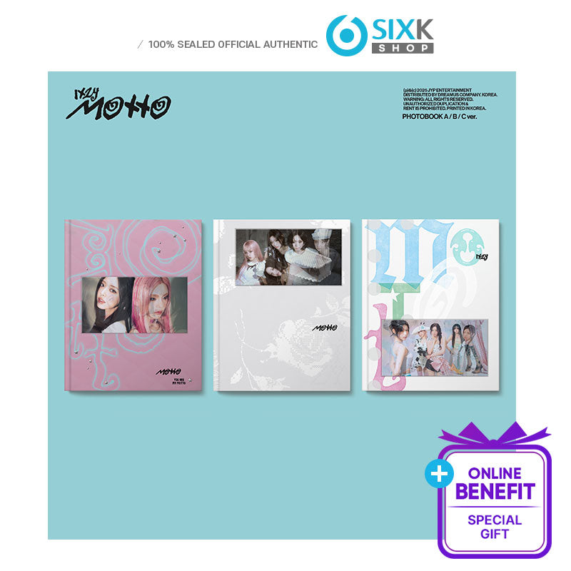 ITZY - [Motto] PHOTOBOOK Ver. (Online Benefit)