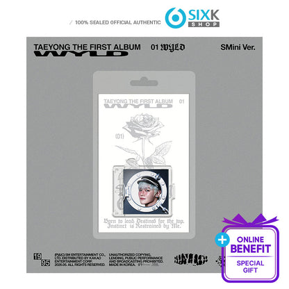 TAEYONG (NCT) - 1st Full Album [WYLD] SMini Ver. (Online Benefit)