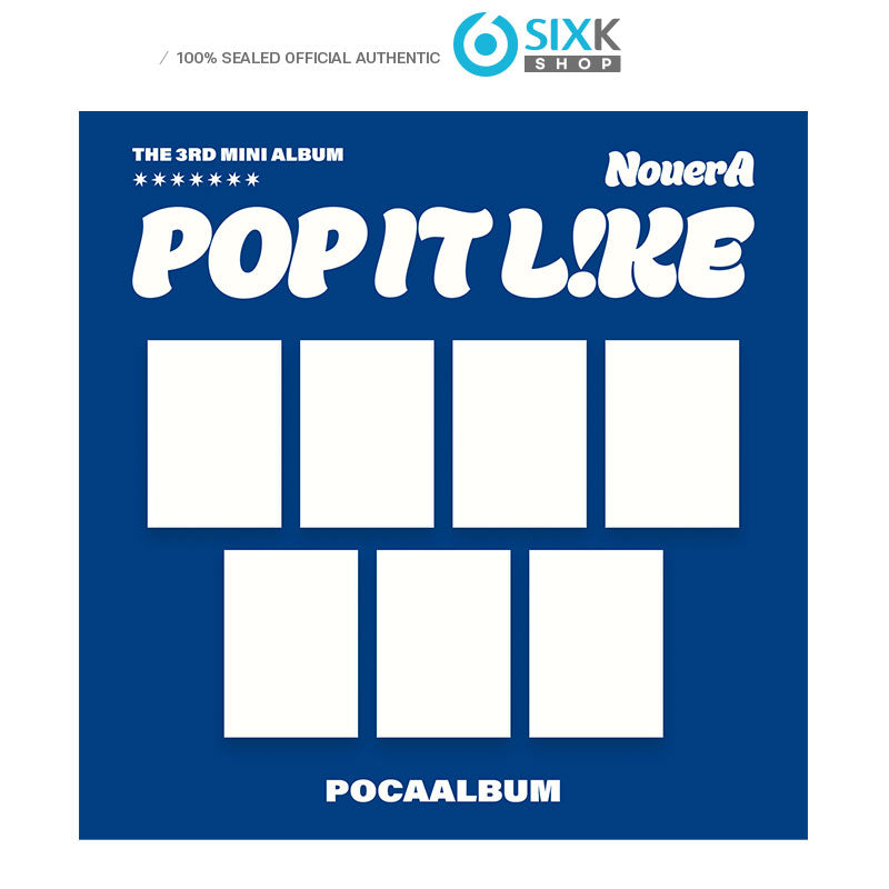 NouerA - 3RD MINI ALBUM [POP IT LIKE] POCAALBUM Ver.