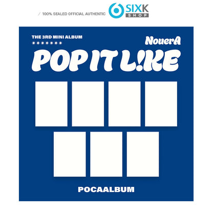 NouerA - 3RD MINI ALBUM [POP IT LIKE] POCAALBUM Ver.