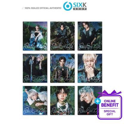 &TEAM KR 1st Mini Album [Back to Life]  (ROAR ver.) (Online Benefit)