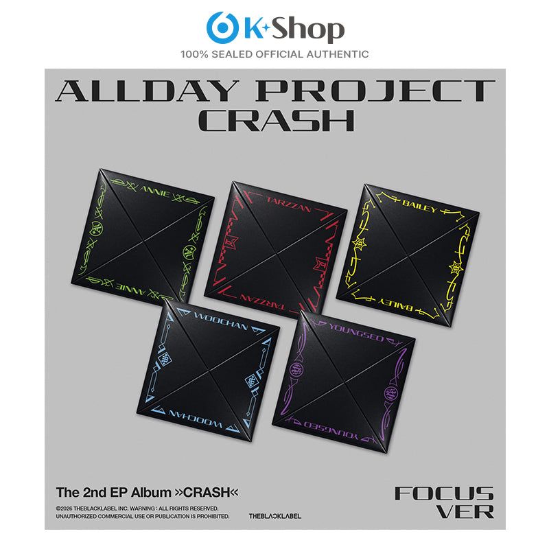 ALLDAY PROJECT The 2nd EP Album [CRASH] FOCUS Ver.