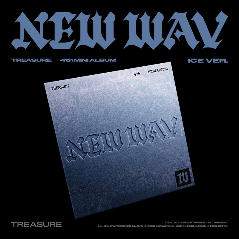 TREASURE - 4th MINI ALBUM [NEW WAV] (Online Benefit)