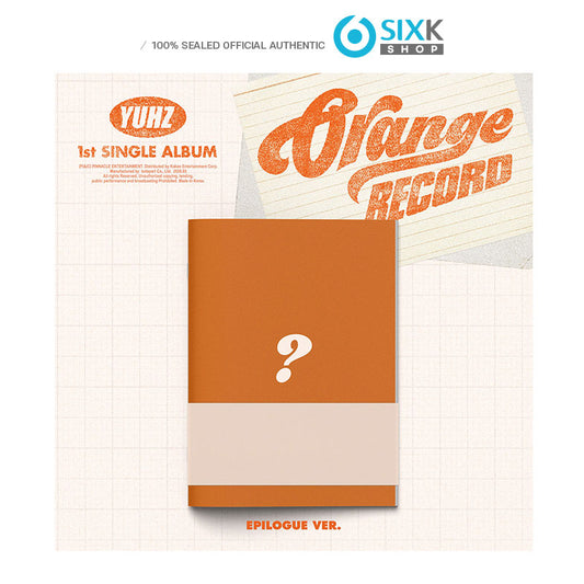 YUHZ - 1ST SINGLE ALBUM [Orange Record] Kiwee Album (Epilogue ver.)