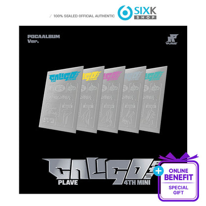 PLAVE - 4th Mini Album [Caligo Pt.2] POCAALBUM Ver.(Online Benefit)