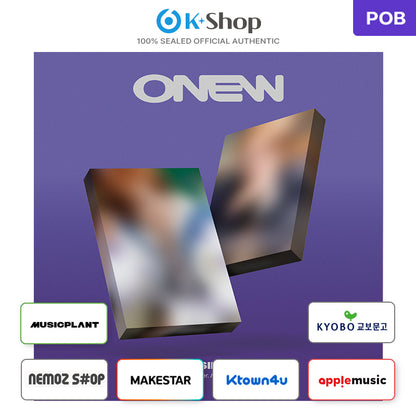 ONEW 1ST SINGLE ALBUM  [ILLUSION] NEMO VER. (Online Benefit)