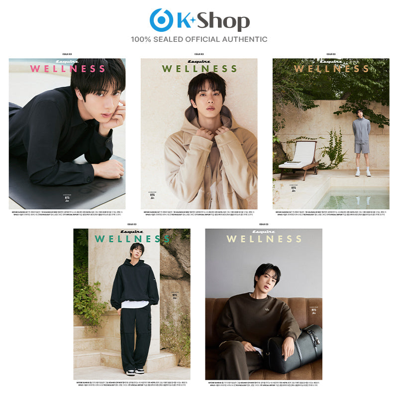 ESQUIRE WELLNESS - JIN(BTS) COVER [OCT ISSUE 2026] With Translation (SIXKSHOP EXCLUSIVE BENEFIT)