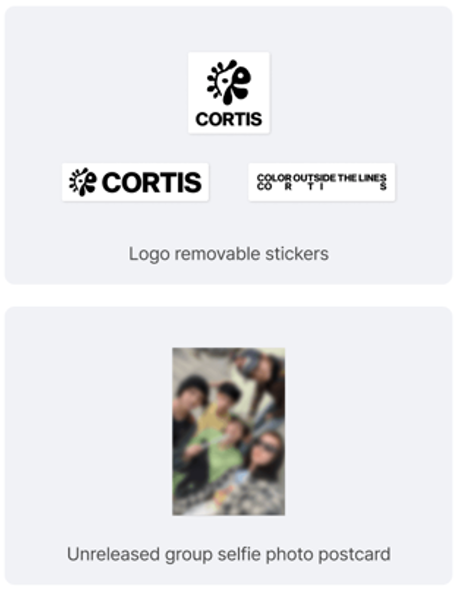 Big Hit New Group CORTIS Mini 1st Album [COLOR OUTSIDE THE LINES] Weverse Albums Ver.(Online Benefit)