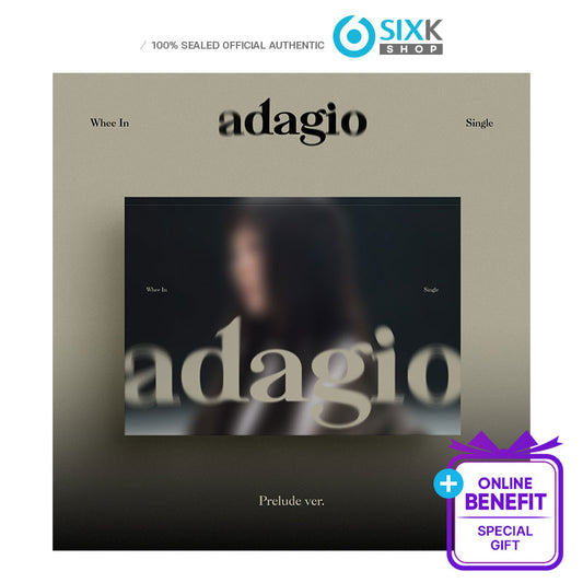 Whee In(MAMAMOO) - Single Album [adagio] Prelude Ver. (Online Benefit)