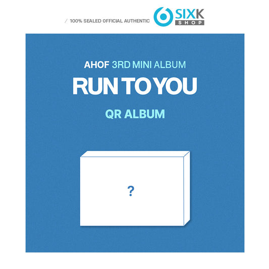 AHOF 3RD MINI ALBUM [RUN TO YOU] QR ALBUM Ver.