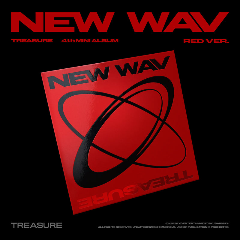TREASURE - 4th MINI ALBUM [NEW WAV] (Online Benefit)