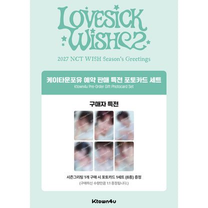 NCT WISH - 2027 SM ARTIST SEASON’S GREETINGS (Kit) (Online Benefit)