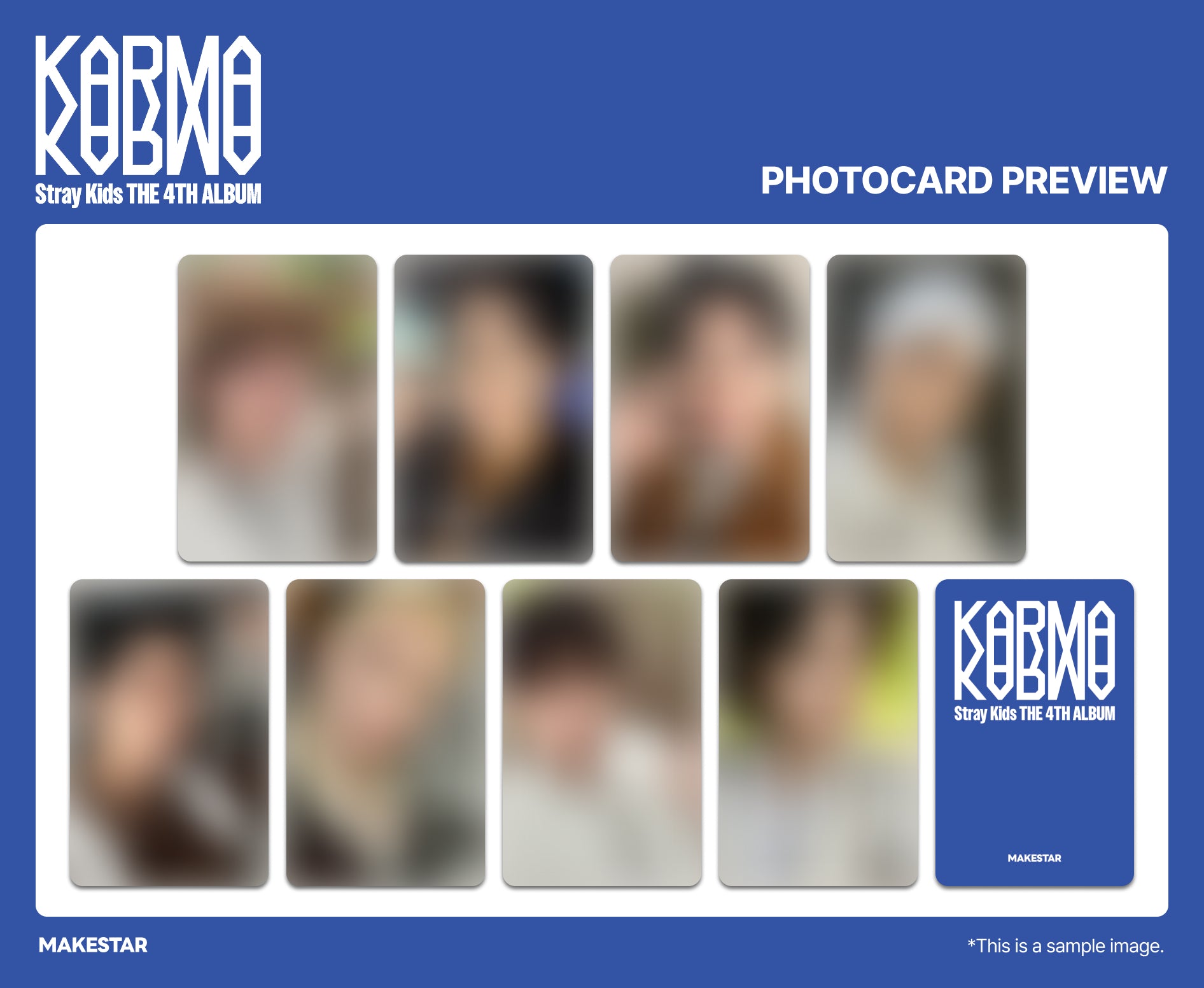 Stray Kids the 4th Album [KARMA] ACCORDION Ver. (Online Benefit