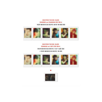 ENHYPEN - 8TH MINI ALBUM [THE SIN : BLISS] ENGENE Ver. (Online Benefit)